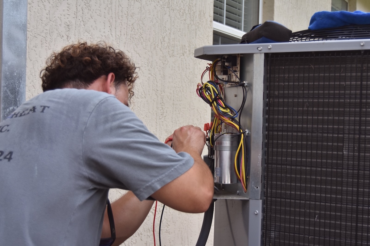 Recent HVAC job