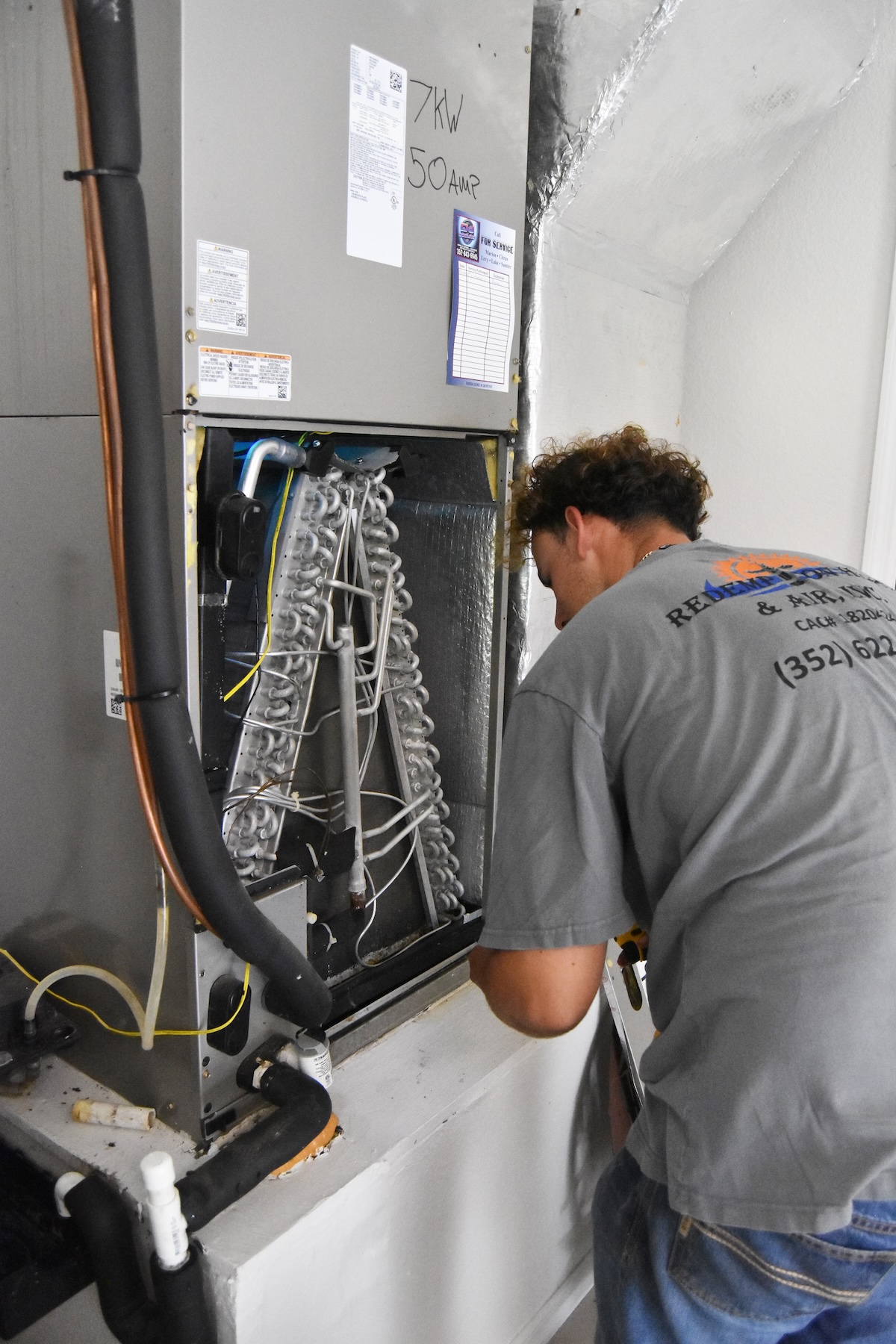 Recent HVAC job